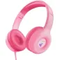 Auriculares Infantiles Trust Nouna Kids- con Micrófono- Rosas