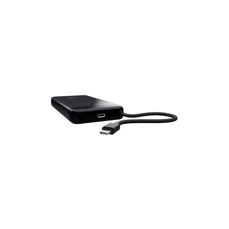 Batería Externa-Powerbank Trust Fiera 20000mAh- 20W- Incluye Cable USB Tipo-C