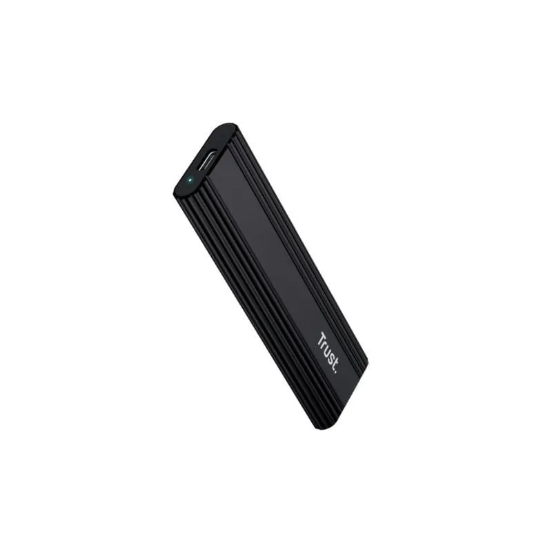 Caja Externa para Disco SSD M-2 Trust 25806- USB 3-2 Gen2- Sin tornillos