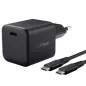 Cargador de Pared GaN Trust Gaming GXT 1258 Switch 2- 1xUSB Tipo-C- Incluye Cable USB Tipo-C- 65W