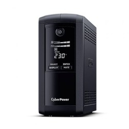 SAI Línea Interactiva Cyberpower VP1000ELCD- 1000VA-550W- 4 Salidas- Formato Torre