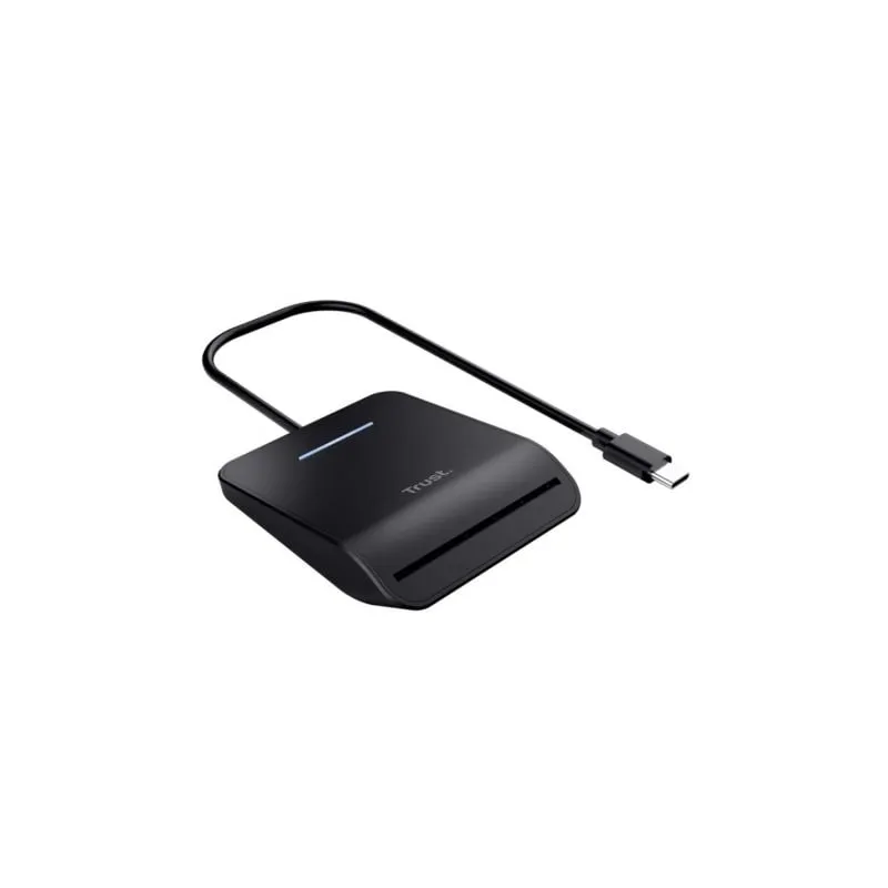 Lector de DNI Trust Primo 26061- USB Tipo-C- Negro