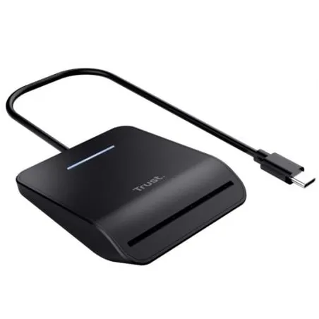 Lector de DNI Trust Primo 26061- USB Tipo-C- Negro