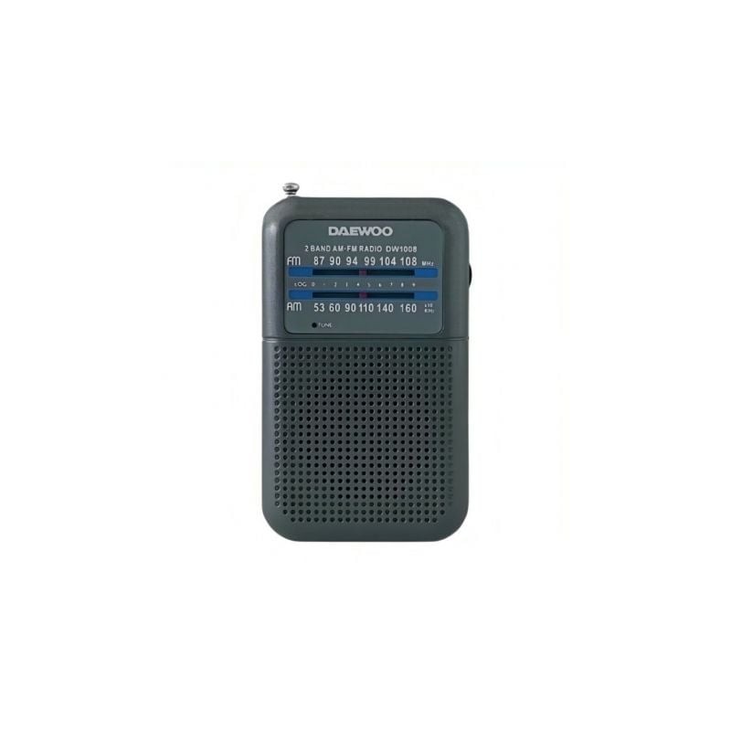 Radio Portátil Daewoo DW1008- Gris