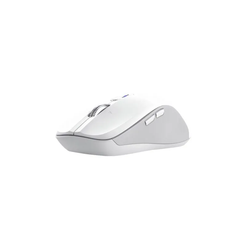 Ratón Ergonómico Inalámbrico Trust Ferro- Hasta 3200 DPI- Blanco