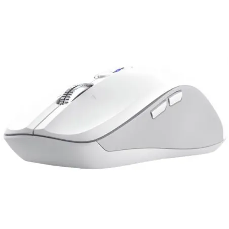 Ratón Ergonómico Inalámbrico Trust Ferro- Hasta 3200 DPI- Blanco