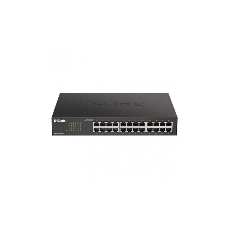 Switch Gestionable D-Link DGS-1100-24V2 24 Puertos- RJ-45 Gigabit 10-100-1000