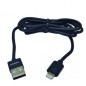 Cable USB Lightning Duracell USB5012A- USB Macho - Lightning Macho- 1m- Negro