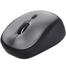 Ratón Mini Inalámbrico Trust Yvi+ Silent- Hasta 1600 DPI- Negro