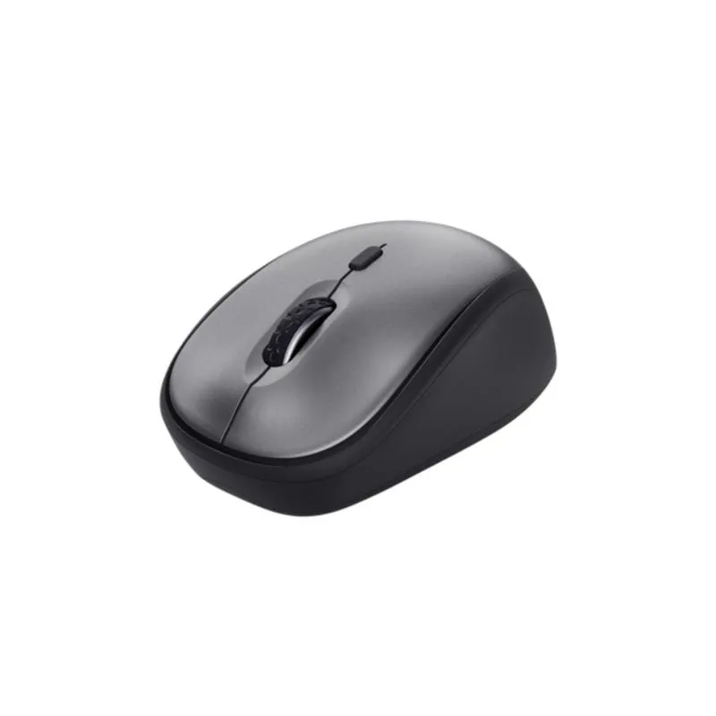 Ratón Mini Inalámbrico Trust Yvi+ Silent- Hasta 1600 DPI- Negro