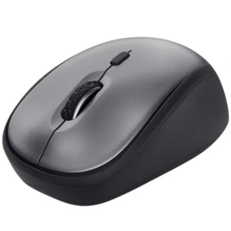 Ratón Mini Inalámbrico Trust Yvi+ Silent- Hasta 1600 DPI- Negro