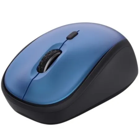 Ratón Mini Inalámbrico Trust Yvi+ Silent- Hasta 1600 DPI- Azul