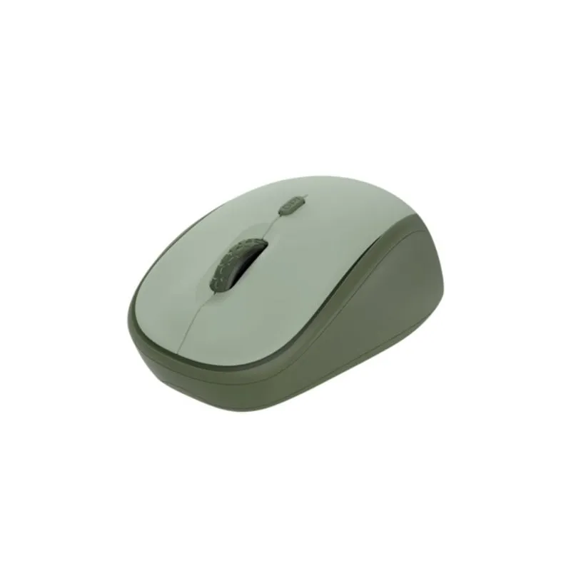 Ratón Mini Inalámbrico Trust Yvi+ Silent- Hasta 1600 DPI- Verde