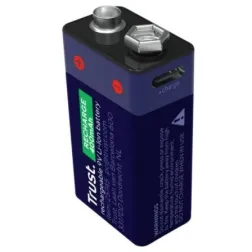 Pilas 6LR61 Trust 25745- 9V- Recargables