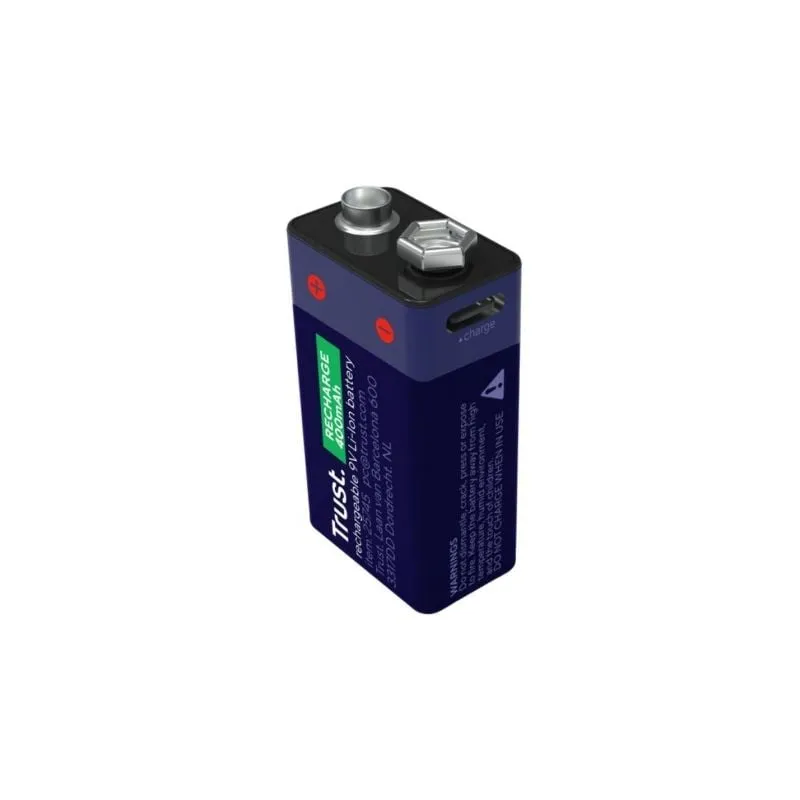 Pilas 6LR61 Trust 25745- 9V- Recargables