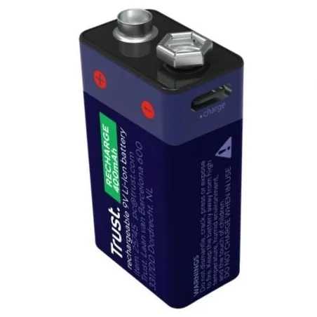 Pilas 6LR61 Trust 25745- 9V- Recargables