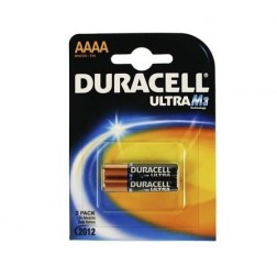 Pack de 2 Pilas AAAA Duracell Ultra MX2500- 1-5V- Alcalinas