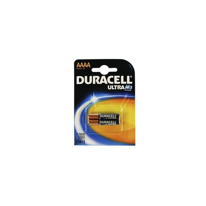 Pack de 2 Pilas AAAA Duracell Ultra MX2500- 1-5V- Alcalinas