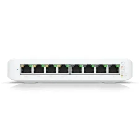 Switch Ubiquiti USW-LITE-8-POE- 8 Puertos- RJ45 10-100-1000 PoE