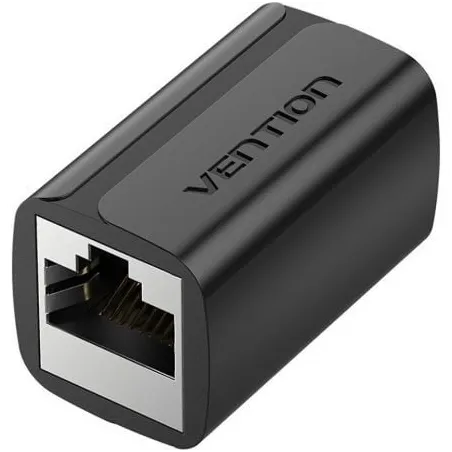 Adaptador Conector Vention RJ45 IPWB0 Cat-7 FTP- RJ45 Hembra - RJ45 Hembra- Negro