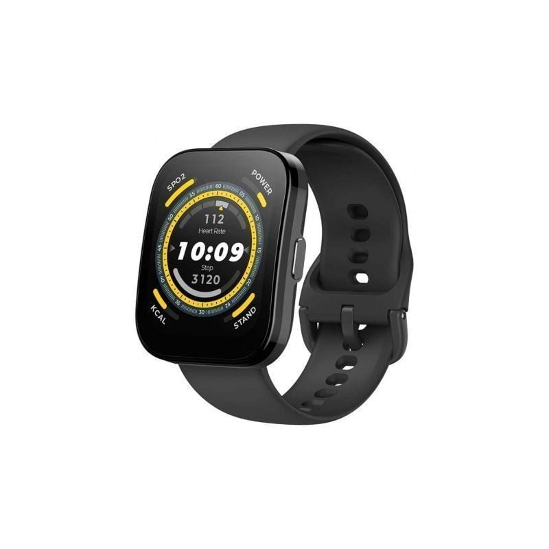 Smartwatch Huami Amazfit Bip 5- Notificaciones- Frecuencia Cardiaca- GPS- Negro Suave