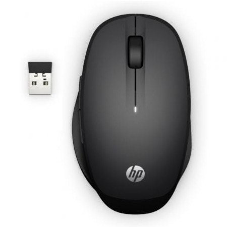 Ratón Inalámbrico por Bluetooth HP Dual Mode- Hasta 3600 DPI- Negro