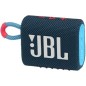 Altavoz con Bluetooth JBL GO 3- 4-2W- 1-0- Azul Rosa