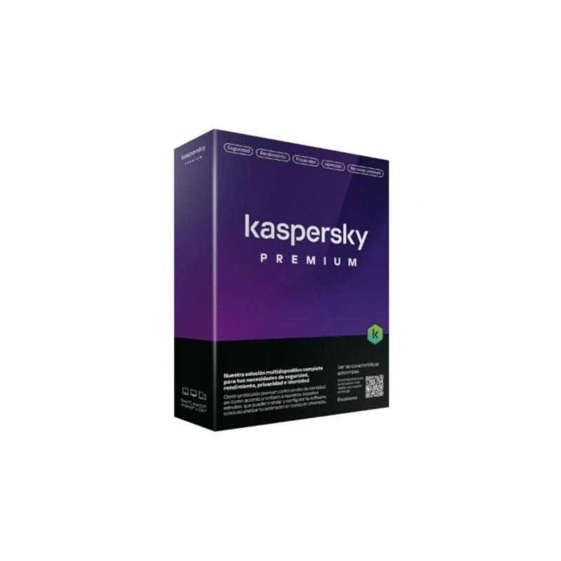 Antivirus Kaspersky Premium- 5 Dispositivos- 1 Año