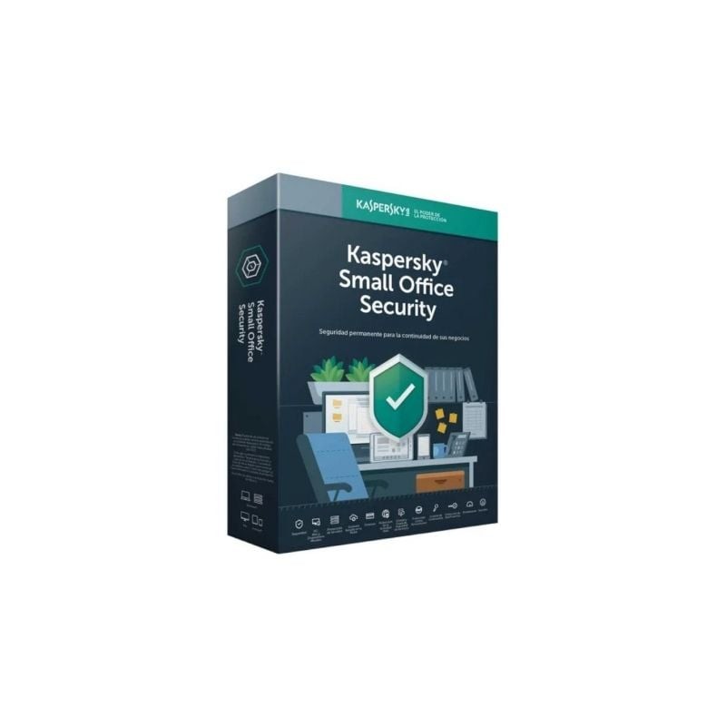 Antivirus Kaspersky Small Office Security 7- 5 Dispositivos + 1 Servidor- 1 Año