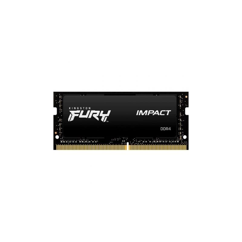 Memoria RAM Kingston FURY Impact 8GB- DDR4- 2666MHz- 1-2V- CL15- SODIMM