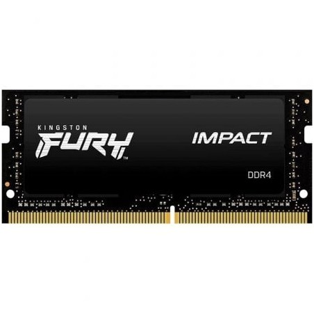 Memoria RAM Kingston FURY Impact 8GB- DDR4- 2666MHz- 1-2V- CL15- SODIMM