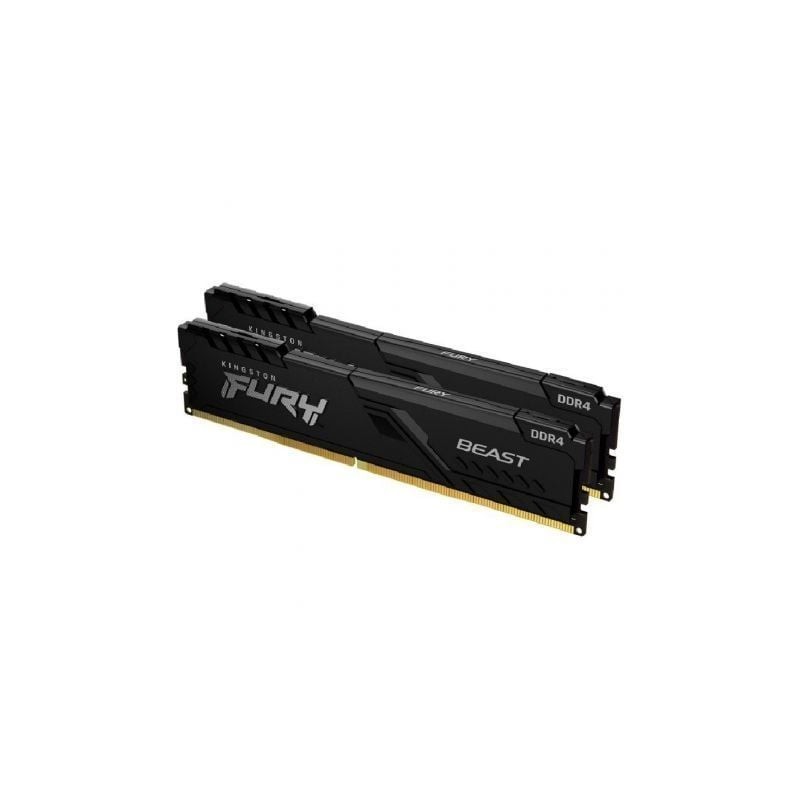 Memoria RAM Kingston FURY Beast 2 x 8GB- DDR4- 2666MHz- 1-2V- CL16- DIMM