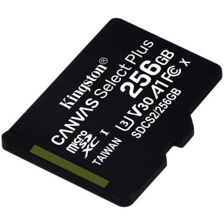 Tarjeta de Memoria Kingston CANVAS Select Plus 256GB microSD XC- Clase 10- 100MBs