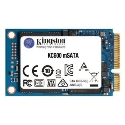 Disco SSD Kingston KC600 512GB- mSATA- Full Capacity