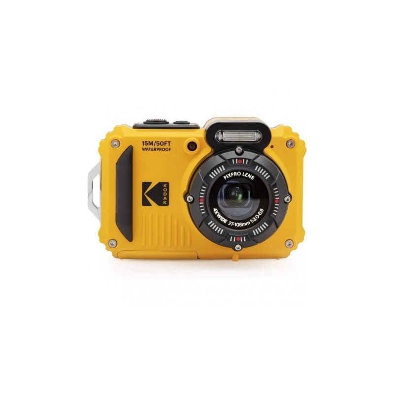 Cámara Digital Deportiva Kodak Pixpro WPZ2- 16MP- Zoom Óptico 4x- Amarilla