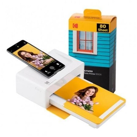 Impresora Portátil Fotográfica Kodak Dock Plus- Tamaño Papel 4" x 6"