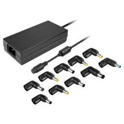 Cargador de Portátil Leotec Notebook- 120W- Automático- 10 Conectores- Voltaje 12-20V