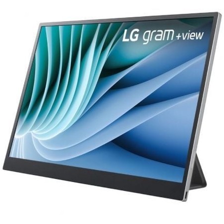 Monitor Portátil LG Gram +view 16MR70 16"- WQXGA- Negro y Plata