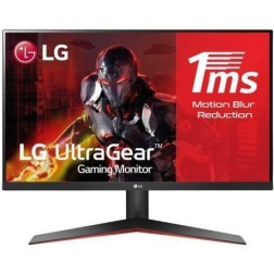 Monitor Gaming LG 24MP60G-B 23-8"- Full HD- 1ms- 75Hz- IPS- Negro