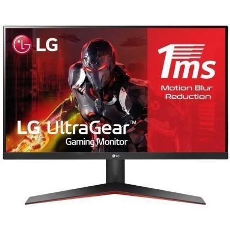 Monitor Gaming LG 24MP60G-B 23-8"- Full HD- 1ms- 75Hz- IPS- Negro