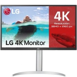 Monitor Profesional LG 27UP550P-W 27"- 4K- Regulable en altura- Blanco