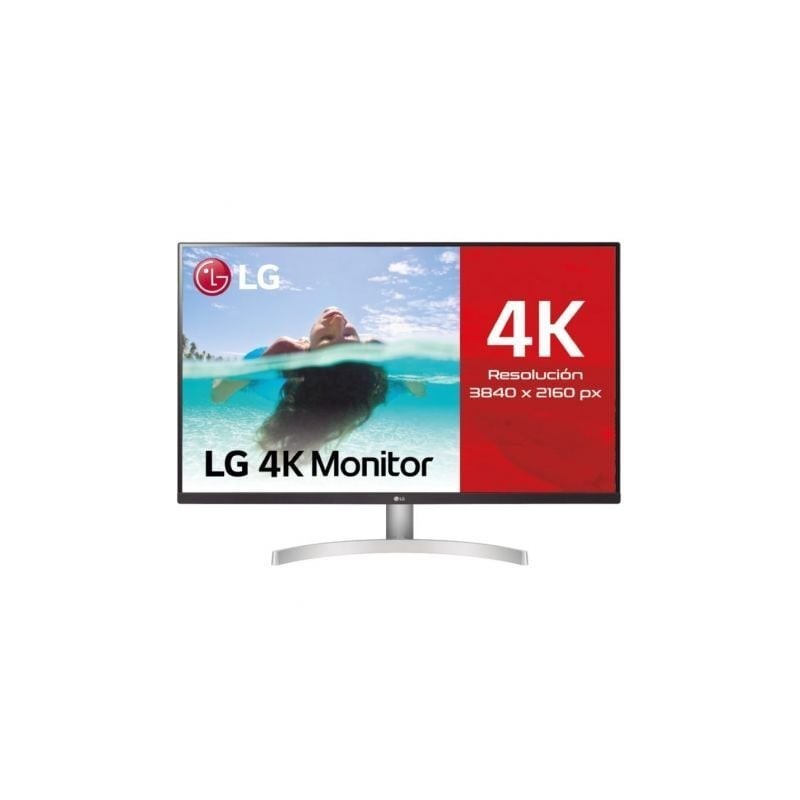 Monitor Profesional LG UltraFine 32UN500P-W 31-5"- 4K- Multimedia- Blanco