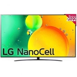 Televisor LG NanoCell 75NANO766QA 75"- Ultra HD 4K- Smart TV- WiFi
