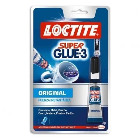 Pegamento en Tubo Loctite Super Glue-3- 3g