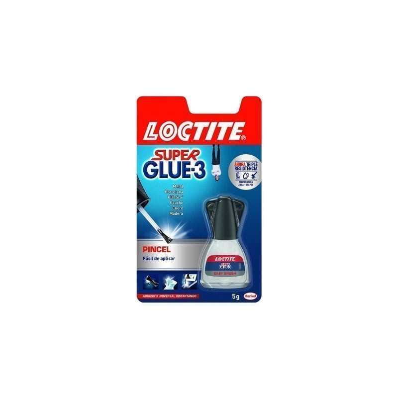Pegamento con Pincel Loctite Super Glue-3- 5g