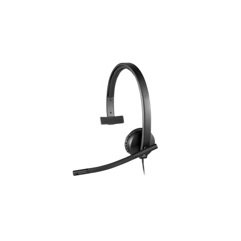 Auricular Logitech H570E- con Micrófono- USB- Negro