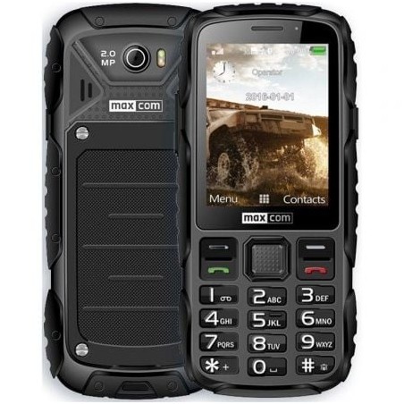 Telefono movil maxcom mm920 black rugerizado