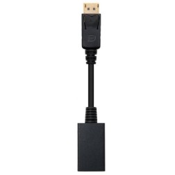 Cable Conversor Nanocable 10-16-0502- Displayport Macho - HDMI Hembra