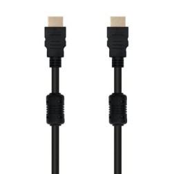 Cable HDMI 1-4 Nanocable 10-15-1802- HDMI Macho - HDMI Macho- 1-8m- Negro