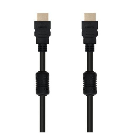 Cable HDMI 1-4 Nanocable 10-15-1802- HDMI Macho - HDMI Macho- 1-8m- Negro
